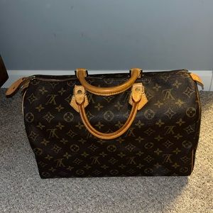 Louis Vuitton monogram speedy 35